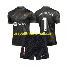 Fußballtrikots FC Barcelona Ter Stegen 1 Torwart Kinder 2024-2025 Kurzarm 3rd trikot kaufen